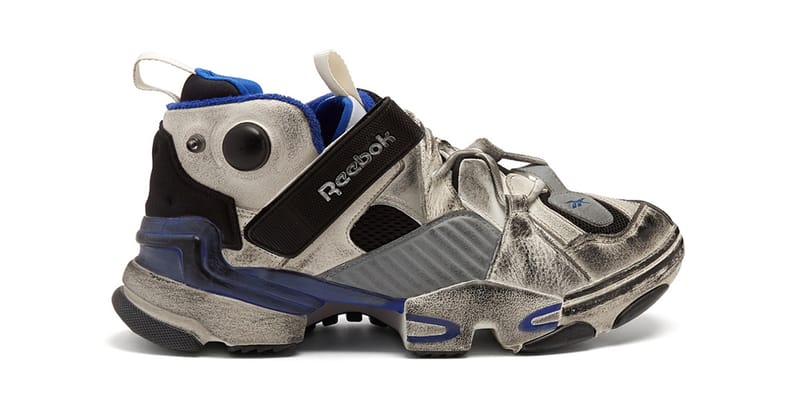 Vetements x Reebok Genetically Modified in Blue | Hypebeast