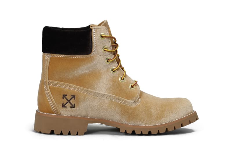 off white timberland men's