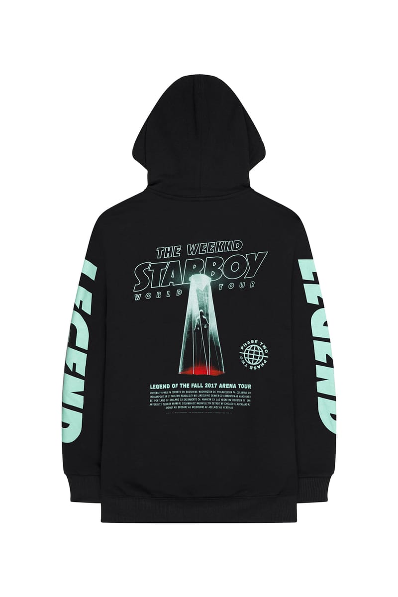 The Weeknd Weekend XO Legend deals Of The Fall Starboy 2017 World Tour Pull Over