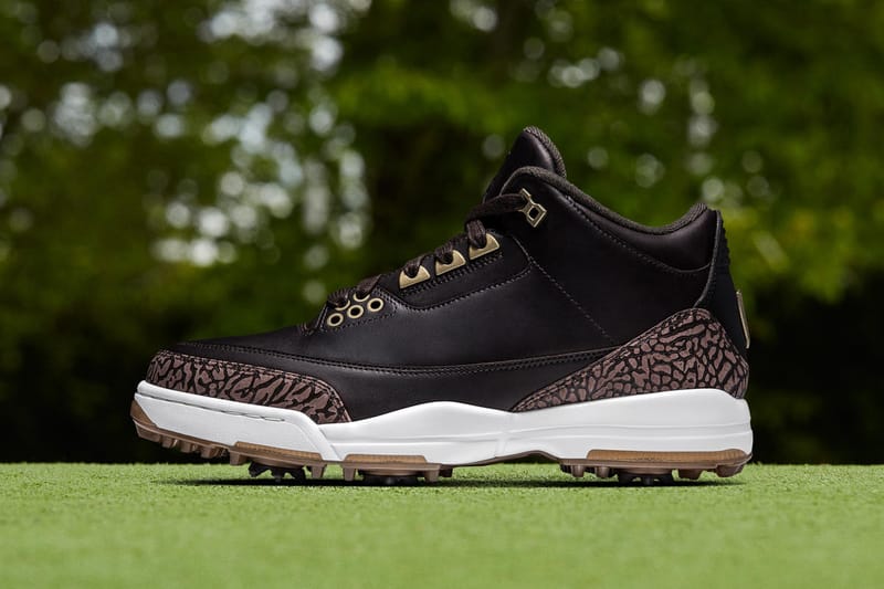 Air jordan 3 shop golf shoes white