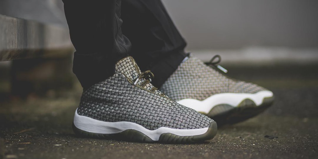 jordan future olive green