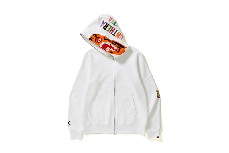 BAPE Full-Zip Tiger Hoodie New Release | Hypebeast