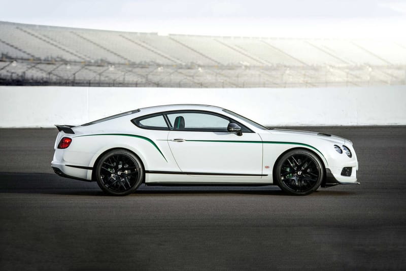 1/18 Bentley Continental GT3-R ホワイト Almost Real Bentley Continental GT3-R White 1:18 Diecast Car