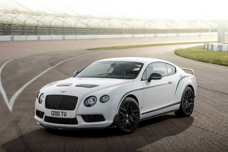 1/18 Bentley Continental GT3-R ホワイト Almost Real Bentley Continental GT3-R White 1:18 Diecast Car