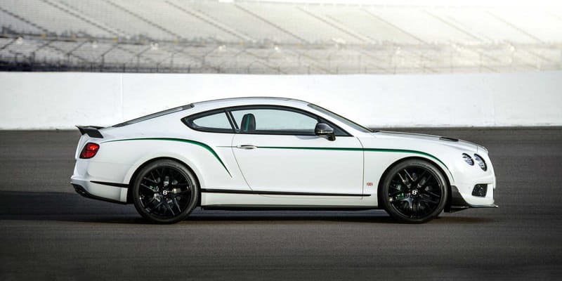1/18 Bentley Continental GT3-R ホワイト Almost Real Bentley Continental GT3-R White 1:18 Diecast Car