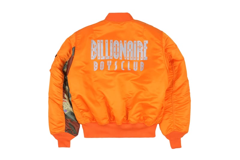 Nasa orange bomber jacket sale