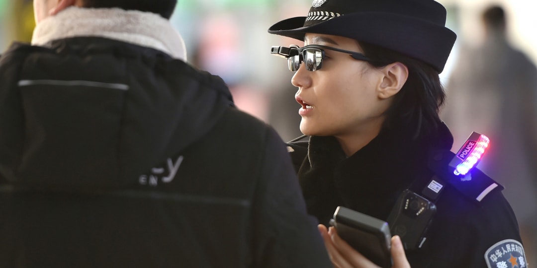 Китайская полиция использует солнцезащитные очки с функцией распознавания лиц для наблюдения