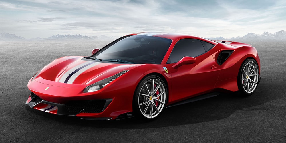 Ferrari использует свой самый мощный V8 для 488 Pista