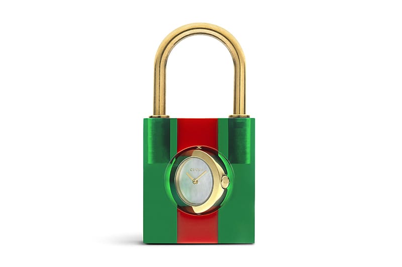 Gucci Padlock With Clock Watch Hypebeast