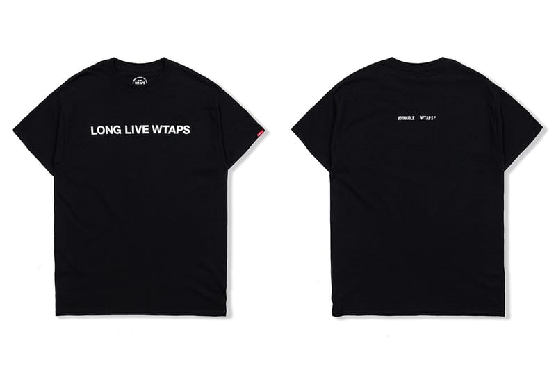 WTAPS ブラック Tシャツ LONG LIVE WTAPS TEE S