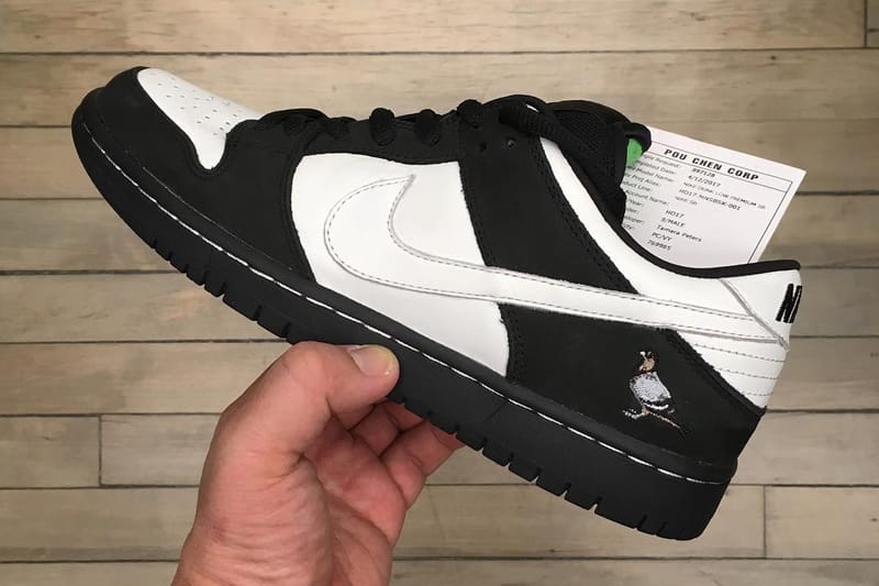 Nike dunk 2024 black pigeon