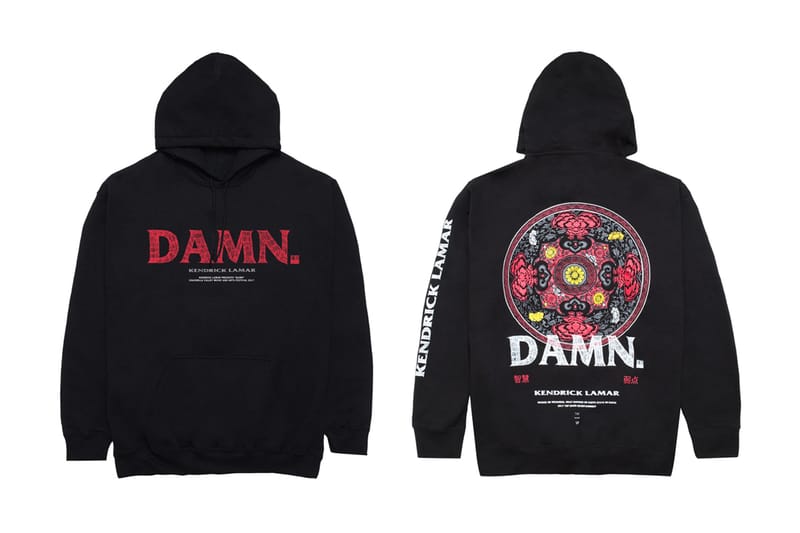 Damn tour hoodie on sale