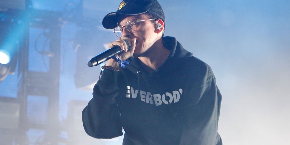 Logic 2018 Grammys Suicide Prevention Hotline | Hypebeast