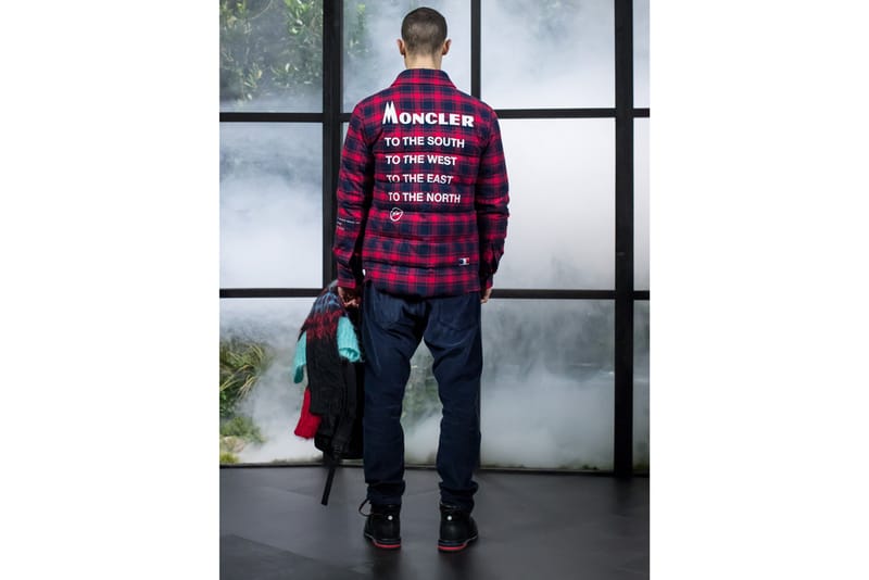 Moncler to the south on sale to the west