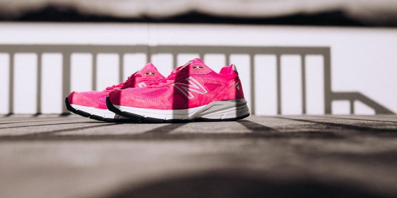 New balance 990 komen pink on sale