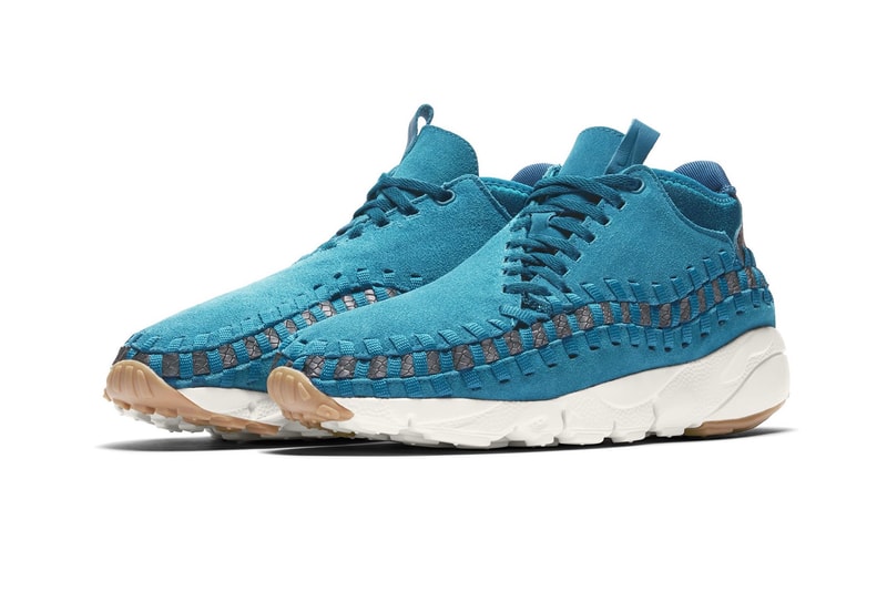 Nike Air Footscape Woven Chukka Blue | Hypebeast