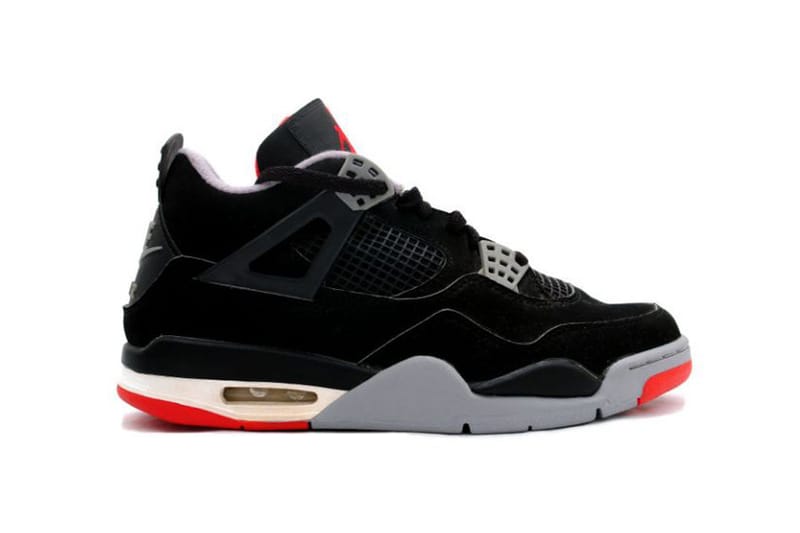 Jordan 4 bred hot sale michael jordan