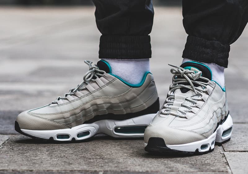 air max 95 light bone turquoise