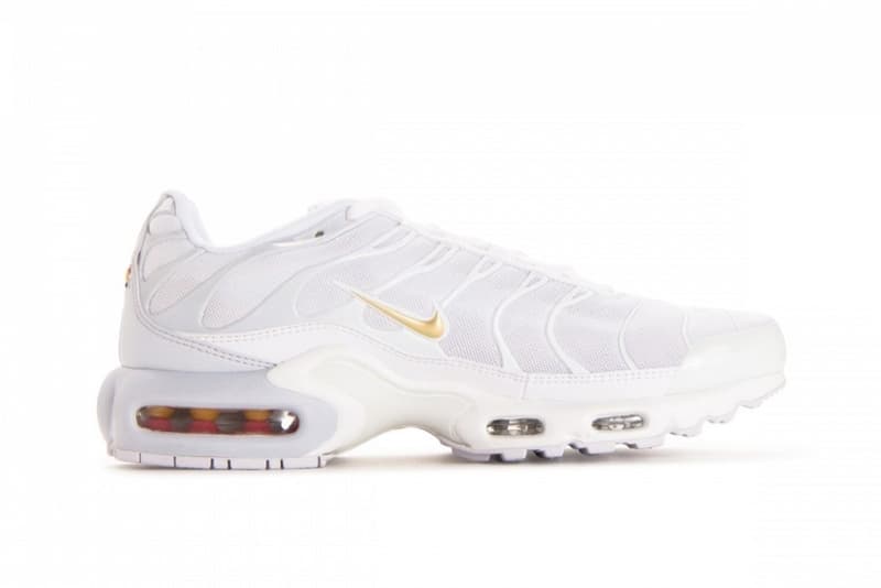 air max plus white gold