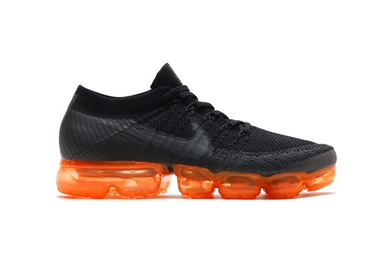 Nike vapormax flyknit outlet team orange/red women's shoe