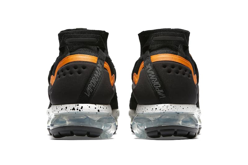 orange vapormax finish line