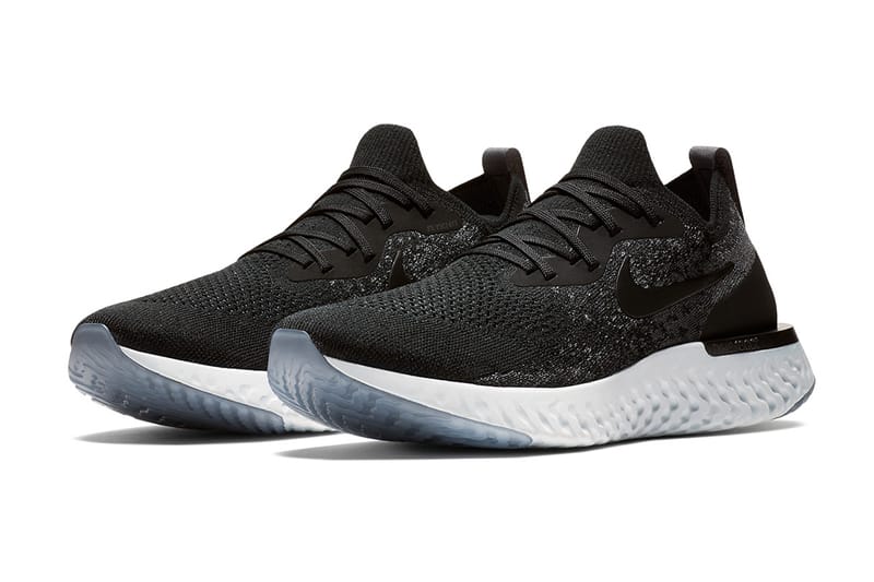 Nike epic react black white online