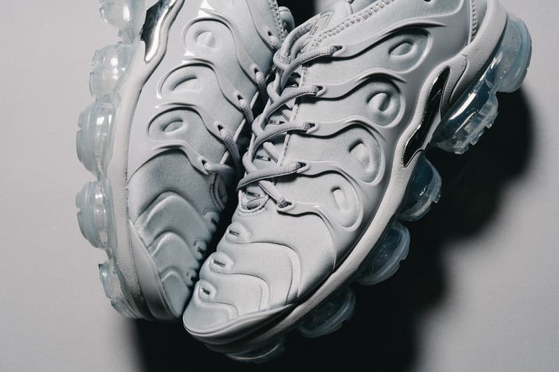 Nike Air VaporMax Plus Cool Gray Closer Look | HYPEBEAST