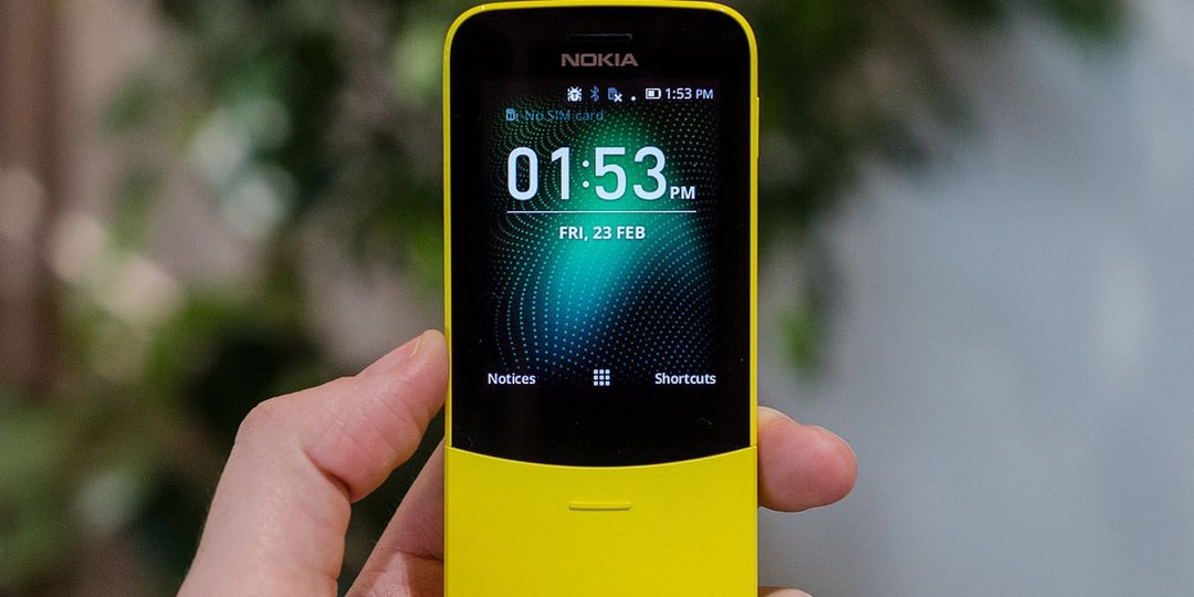 Телефон-банан от Nokia из «Матрицы» возвращается