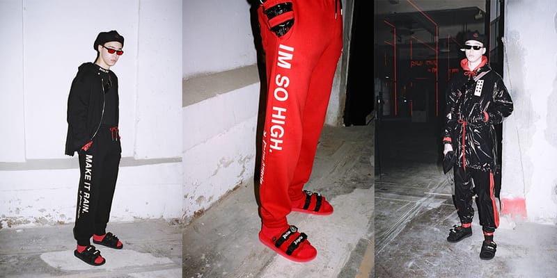 Palm angels moncler store slides