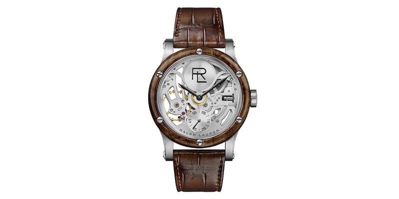 Ralph lauren skeleton watch best sale