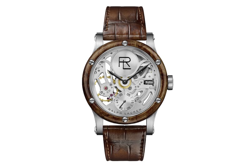 Ralph lauren wood on sale watch