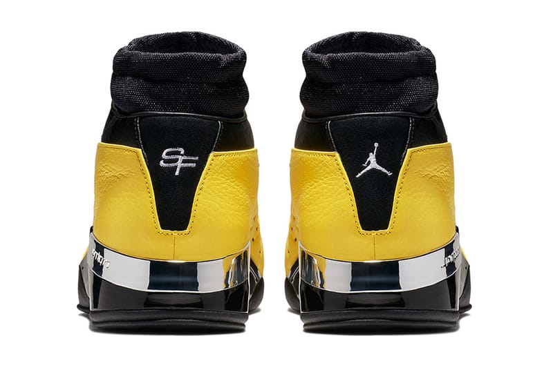 Jordan 17 shop black and yellow