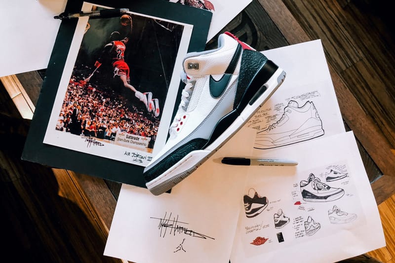 Tinker hatfield hotsell jordan designs