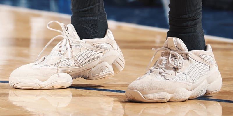 Nick Young Rocks the YEEZY 500 Blush on Court | Hypebeast