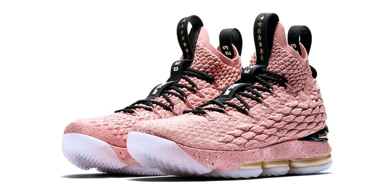 Lebron 15 pink on sale