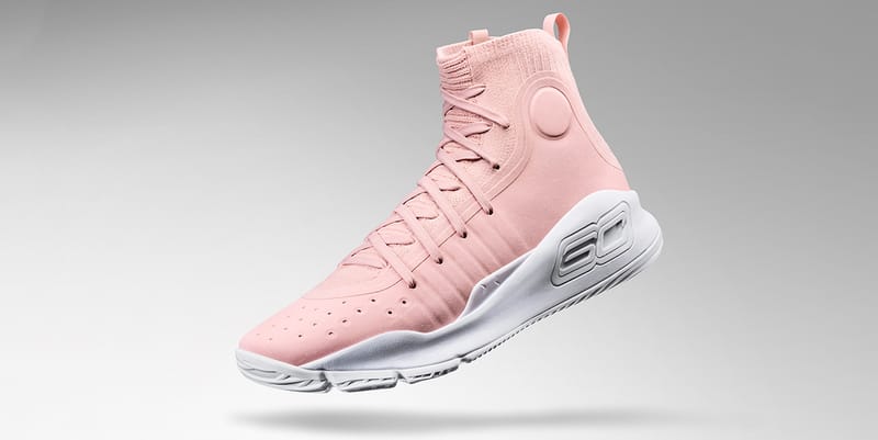 Zapatos under shop armour 2018 rosa