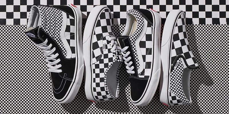 New shop vans checkerboard