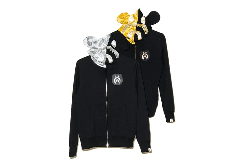 Bape hoodie hot sale with ears