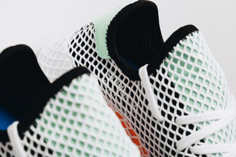 Adidas deerupt runner black on sale green