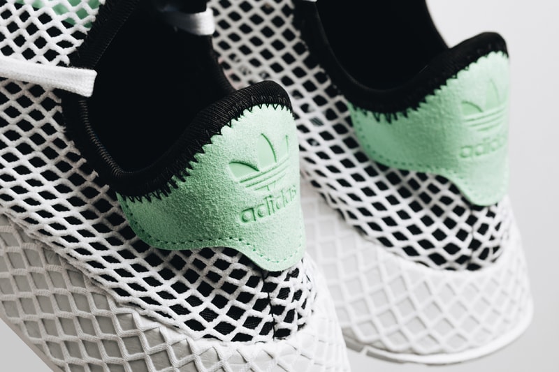 mens black adidas deerupt