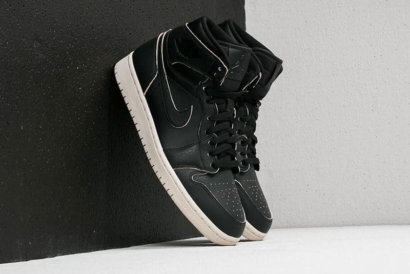 Jordan 1 retro high black discount desert sand