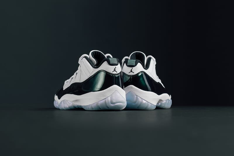 Jordan 11 best sale easter emerald