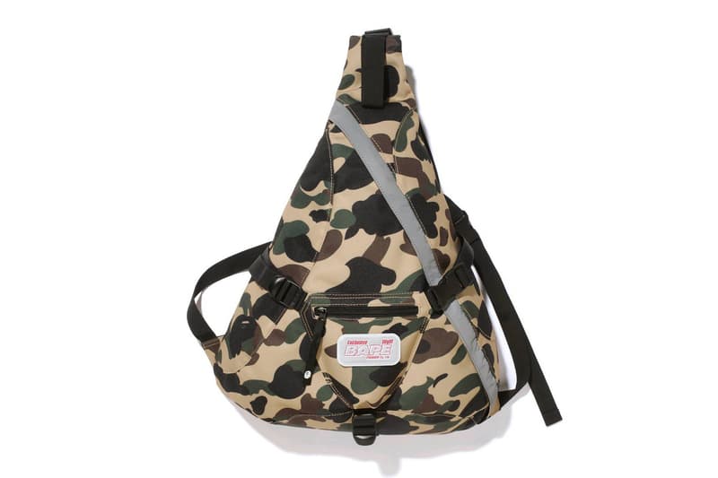 BAPE 1st Camo One Shoulder Bag | Hypebeast