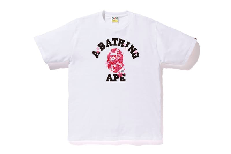 BAPE Drops Graphic T-Shirts for Sakura Season | HYPEBEAST