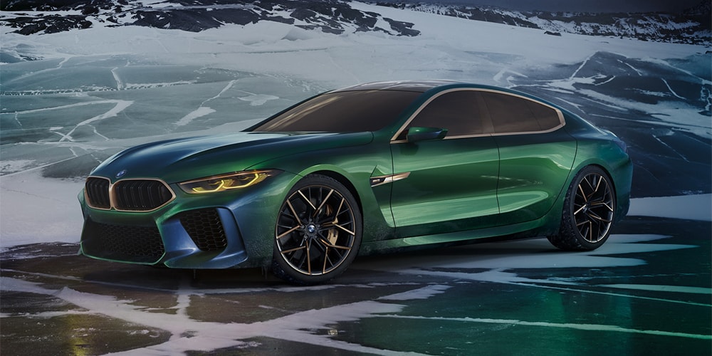 BMW представляет потрясающий концепт M8 Gran Coupe