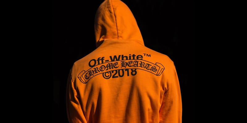 Chrome Hearts x Off-White Hoodie Drops in NYC | Hypebeast