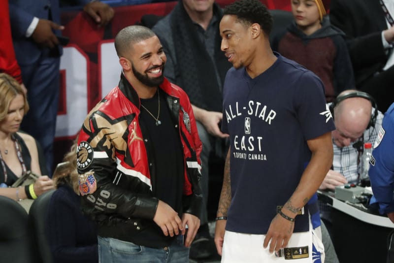 Demar derozan 2025 drake night jersey