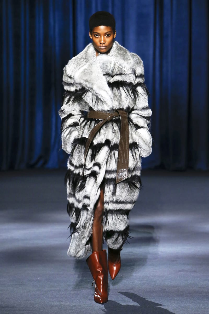 Givenchy 2024 fur coat