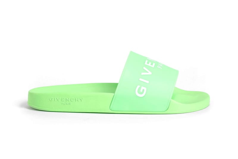 Givenchy Green Slides Are Yours for 305 USD Hypebeast