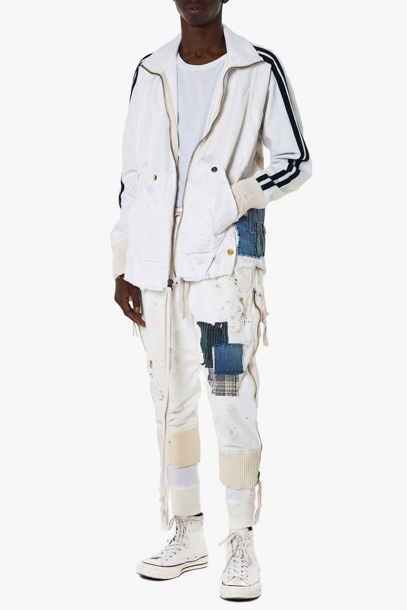 美品Greg Lauren DENIM OVERALL TRACK JACKET GREG LAUREN（グレッグローレン）の「DENIM OVERALL TRACK